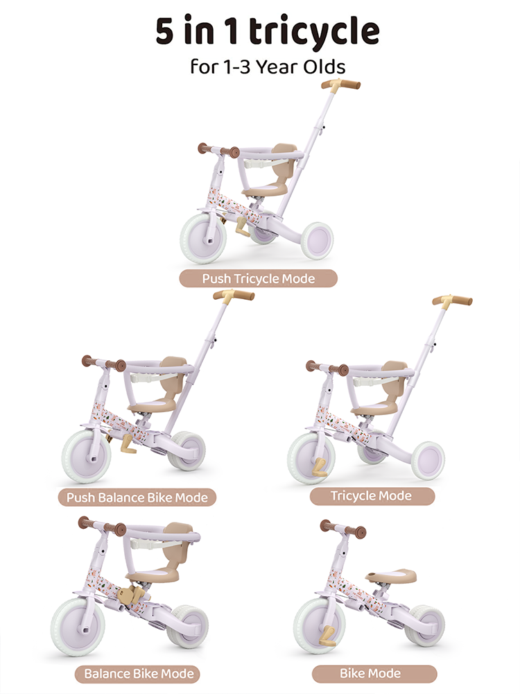 newyoo Tricycle, TR008,Lilac