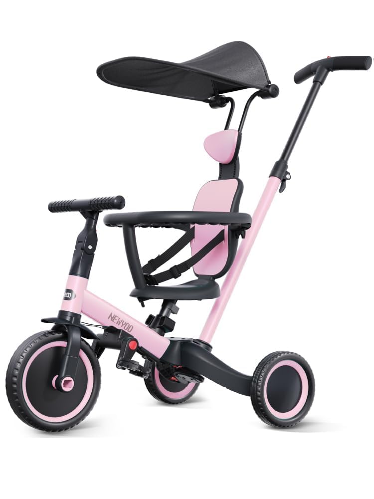 newyoo TR009 Tricycle for 1-3, Pink