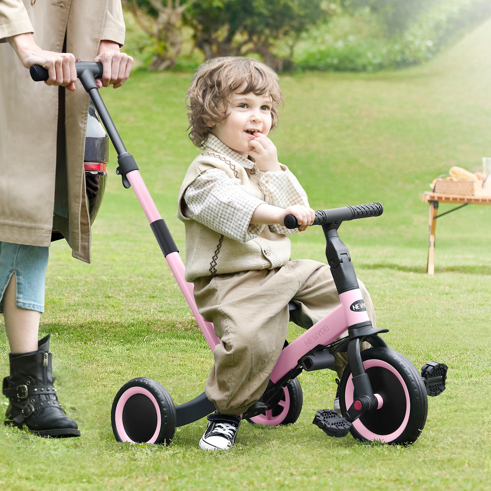 newyoo Tricycle, Pink, TR007